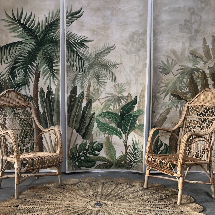 Triptyque FORET TROPICALE (330x250 cm)